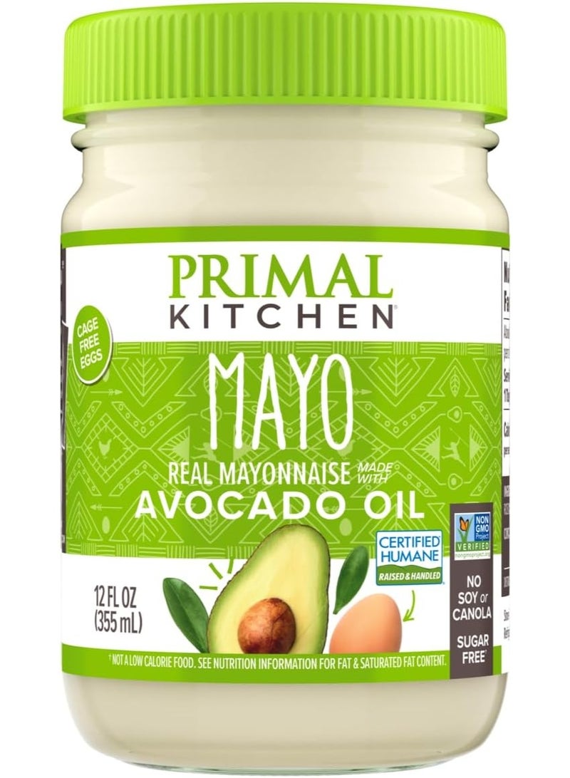 برايمال كيتشن مايونيز برايمال كيتشن المصنوع من زيت الأفوكادو 12 أونصة سائلة - 355 مل - Image 1